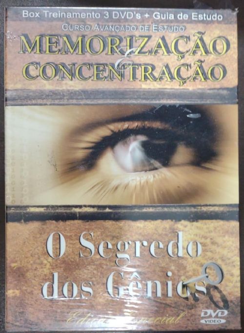 CURSO AVANÇADO DE MEMORIZAÇÃO E CONCENTRAÇÃO 4 VOLUMES