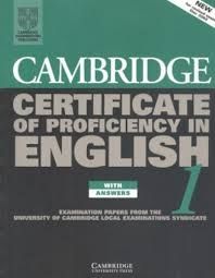 cambridge certificate of proficiency in english