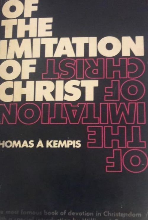of the imitation of christ