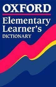 oxford elementary learners dictionary