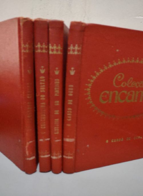 coleçao encanto novos contos infantis 4 volumes- 1ª ediçao