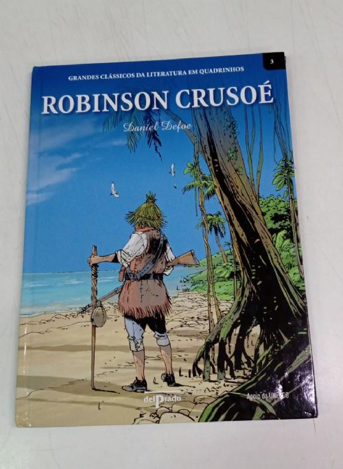 Robinson Crusoé - grandes clássicos da literatura em quadrinhos 3