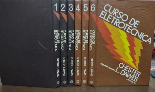 Curso de eletrotécnica 6 volumes