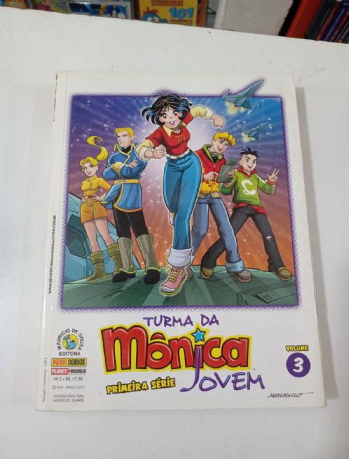 Vol 3 Turma da Mônica Jovem: Primeira Série - nº 6, 7, 8