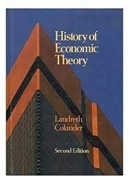 history of economic theory