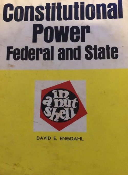 constitutional power federal and state