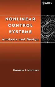 nonlinear control systems analysis and design