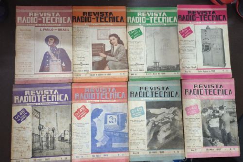 lote revista radiotecnica 39 volumes