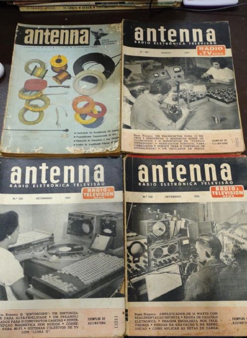 lote revista antenna e eletronica popular 69 vol