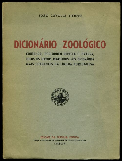 Dicionário Zoológico