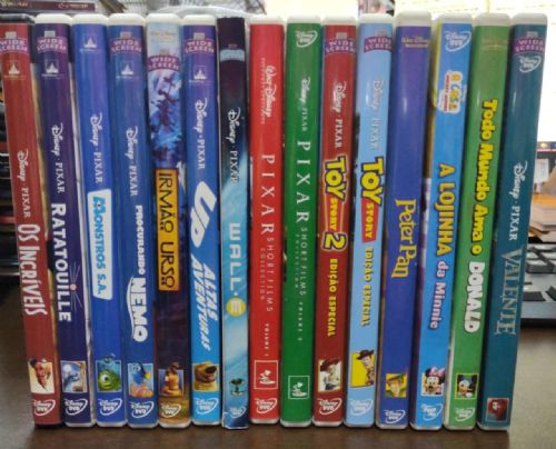Lote C/15 Dvds Disney Originais