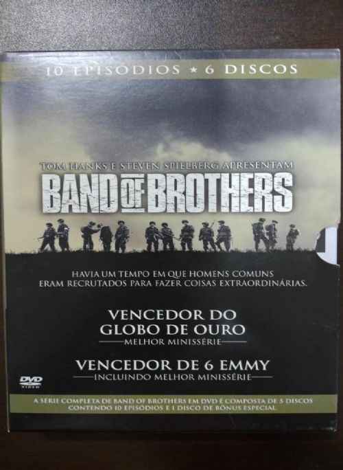 Box 6 Dvds Band Of Brothers - Tom Hanks E Steven Spielberg