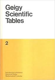 geigy scientific tables vol. 2