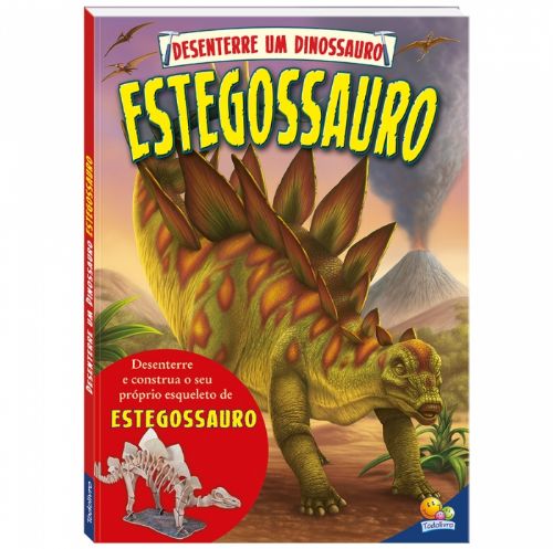 Desenterre um Dinossauro: Estegossauro - 3D