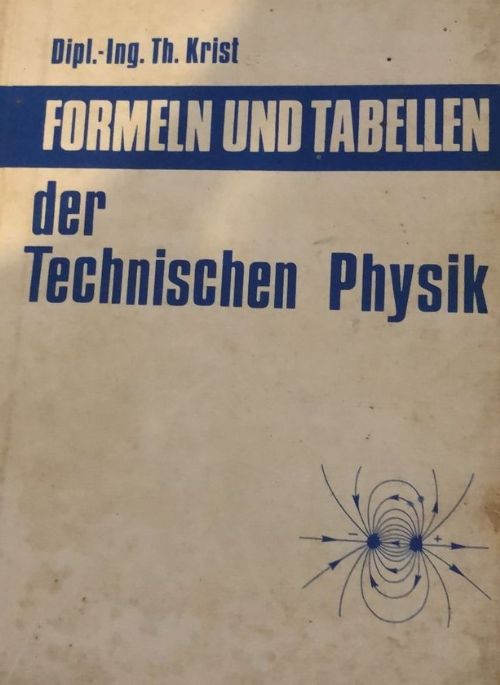 formeln und tabellen der technischen physik