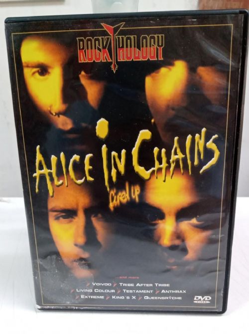 dvd alice in chains fired up - rock hology