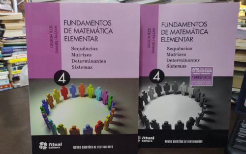 Fundamentos de matemática elementar 4 - 2 Volumes