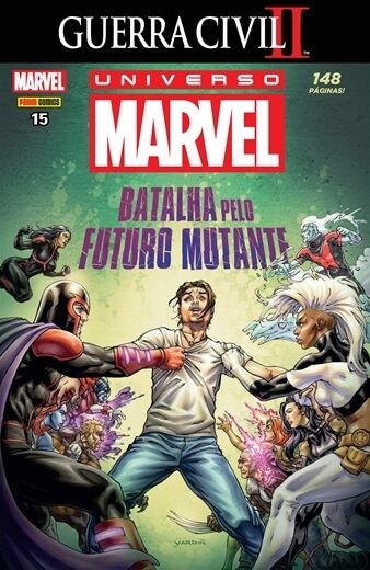 Nº 15 Universo Marvel Guerra Civil II- Batalha Para o Futuro Mutante