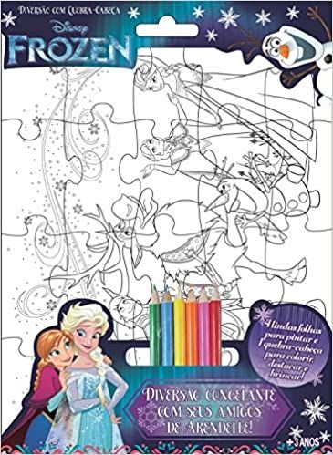 Disney - Diversão com quebra-cabeça  frozen nº 2