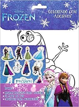 Frozen: Colorindo com Adesivos nº 1