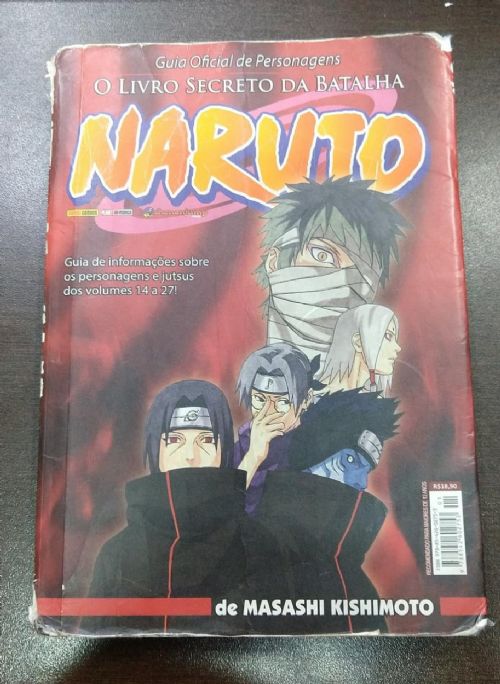 Naruto Guia Oficial de Personagens - O Livro Secreto da Batalha