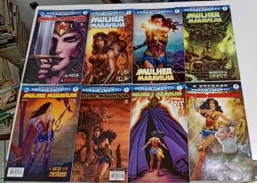 Mulher Maravilha  Universo DC Renascimento - 8 vols