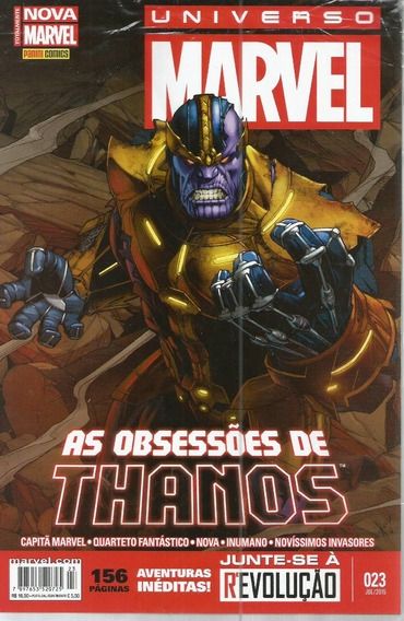 Universo Marvel 3ª Série 23 - As Obsessoes de Thanos