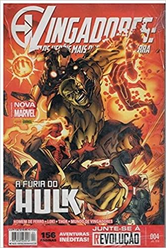 Nº 4 Vingadores - Os Heróis Mais Poderosos da Terra : A Fúria de Hulk