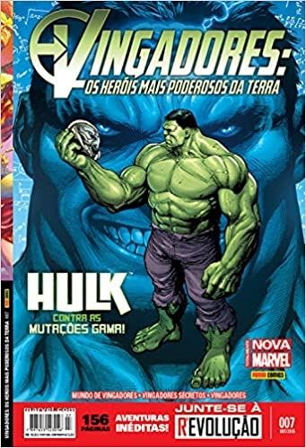 Nº 7 Vingadores - Os Heróis Mais Poderosos da Terra - Hulk contra as Mutações Gama