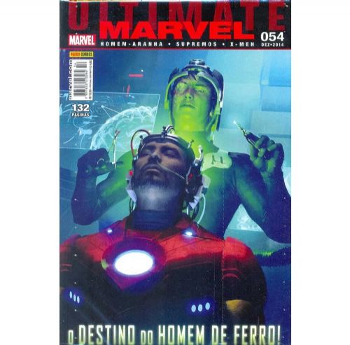 Nº 54 Ultimate Marvel - O Destino do Homem de Ferro