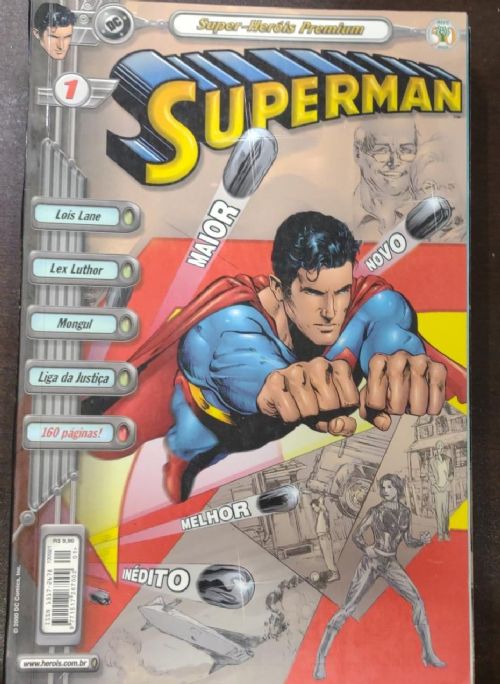 Nº 1 Superman - Super Herois Premium