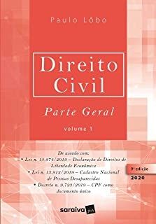 Direito Civil Parte Geral Vol. 1 - 9ª edição
