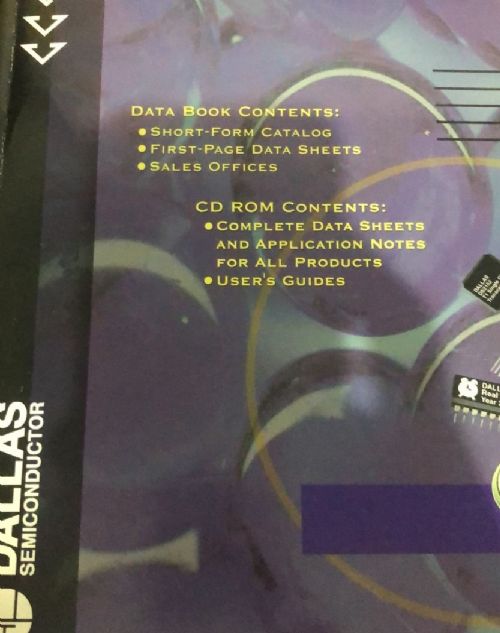 dallas semicounductor data book and CD ROM
