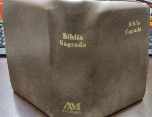 Bíblia Sagrada- Ave Maria de Bolso com Zíper