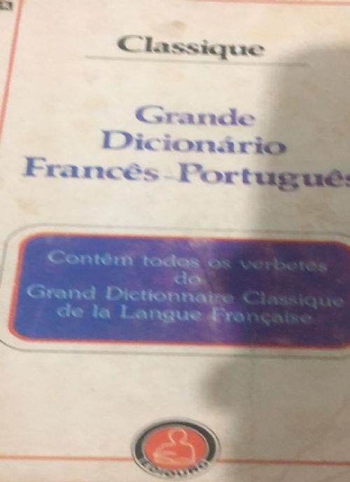 Grande Dicionario Frances-portugues
