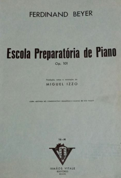 escola preparatoria de piano op. 101