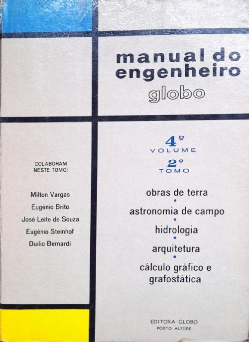 Manual do Engenheiro Globo - 4º Volume - 2º tomo