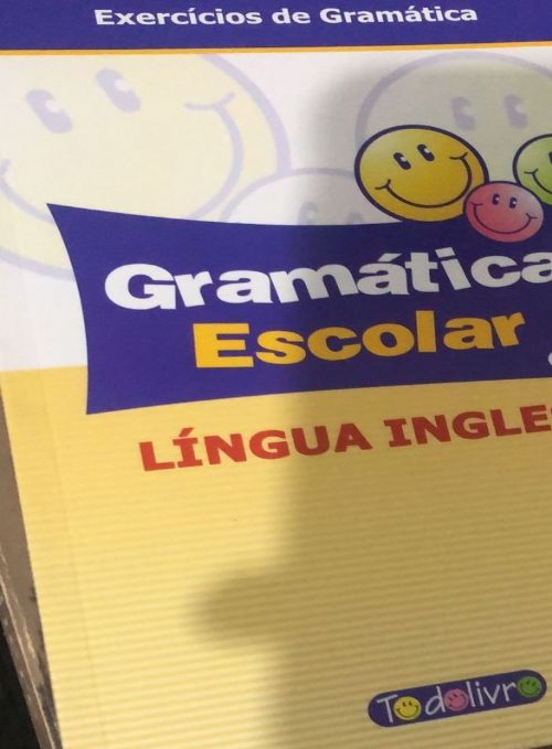 Gramática Escolar da Língua Inglesa