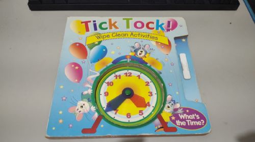 Tick Tock! - Wipe Clean Activities