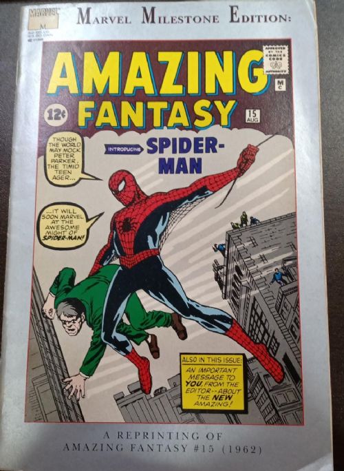 Amazing Fantasy Spider-Man Comic #15