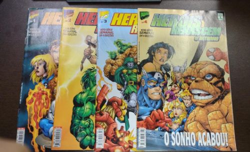 Heróis Renascem, o Retorno - Minissérie Completa em 4 edições