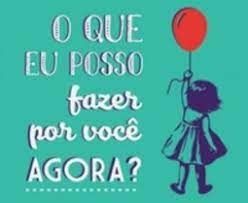 O que eu posso fazer por você agora?