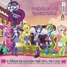 historia em quadrinhos my little pony equestria girls