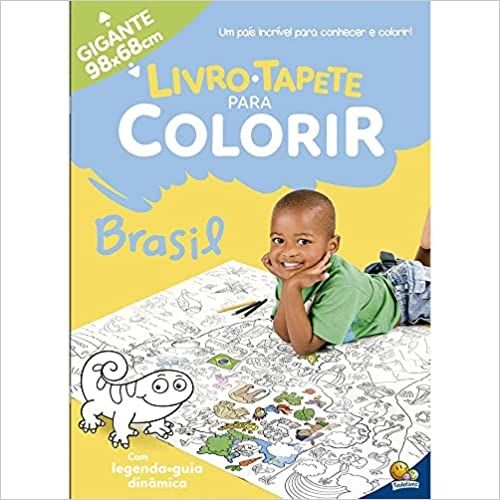 Brasil - Livro Tapete para Colorir