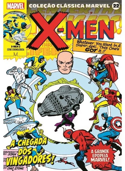 Nº 22 Coleção Clássica Marvel - X-Men