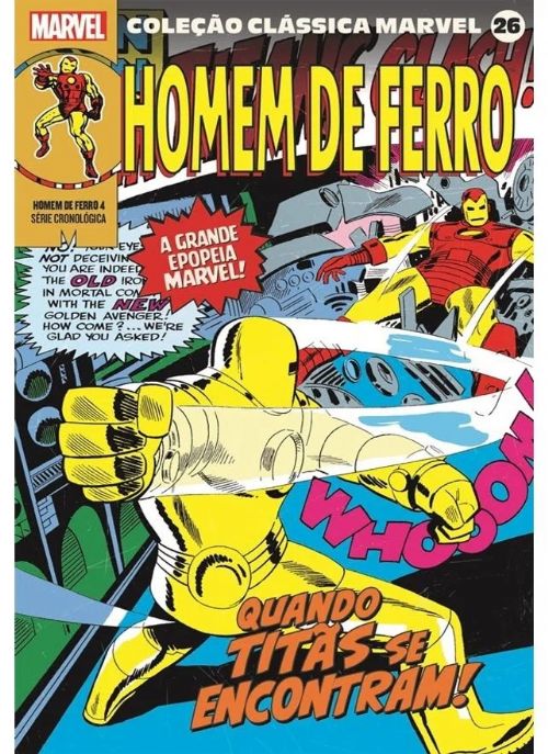 Nº 26 Coleção Clássica Marvel - Homem de Ferro