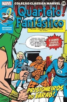 Nº 28 Coleção Clássica Marvel - Quarteto Fantastico