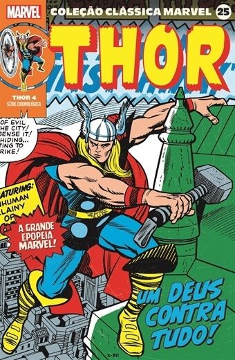Nº 25 Coleção Clássica Marvel - Thor