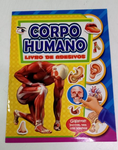 Corpo Humano - Livro de Adesivos
