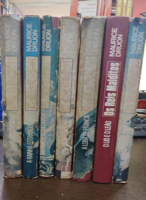 Coleçao Os Reis Malditos - 7 Volumes Completa
